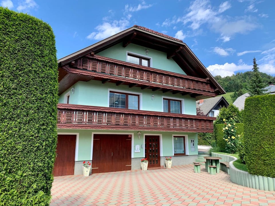 Property building, Spring, Day, Garden, Garden view