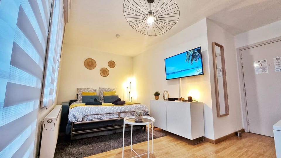 Bed, TV and multimedia