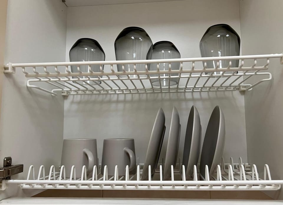 Kitchen or kitchenette, wardrobe