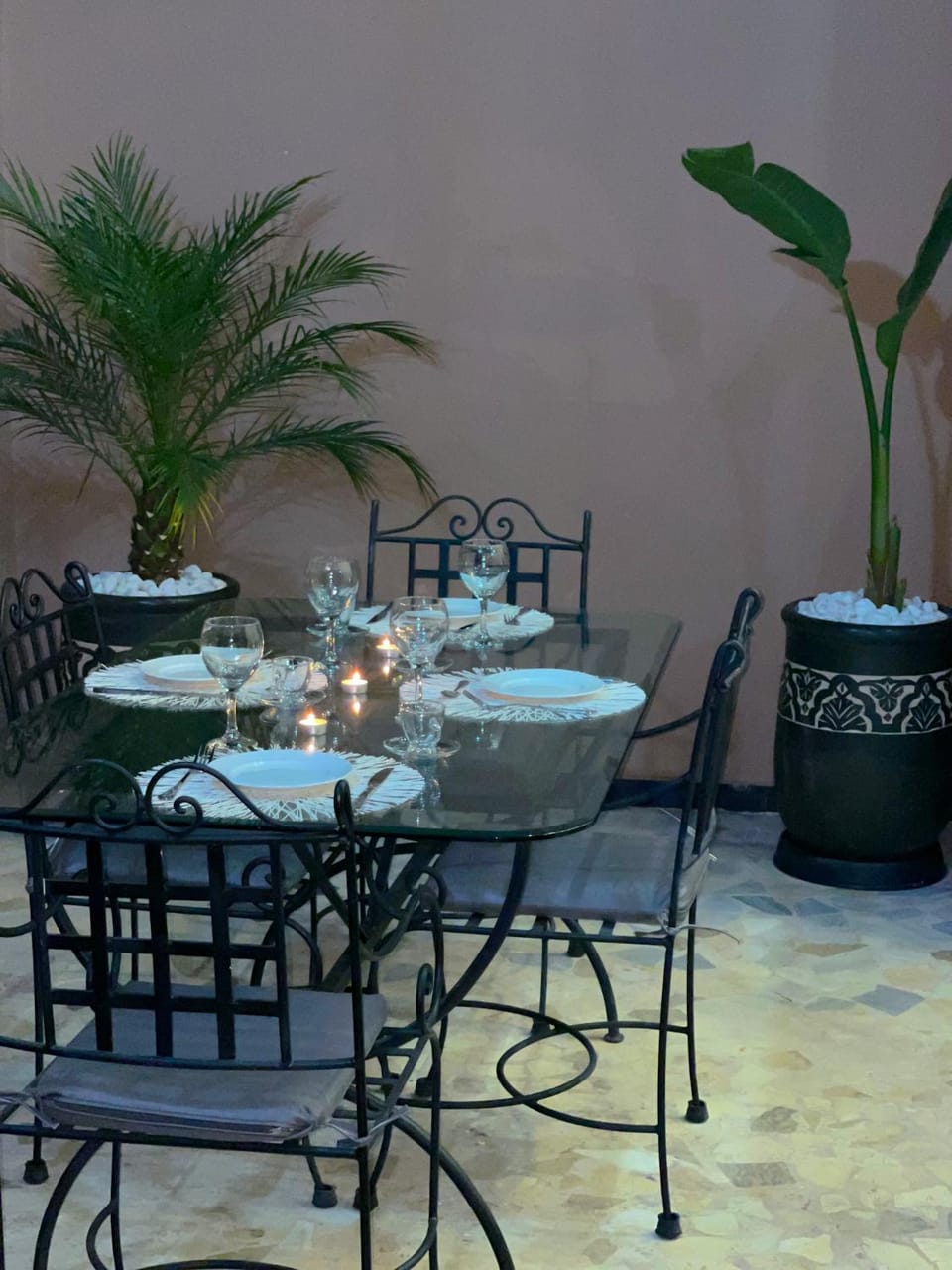 Patio, Dining area