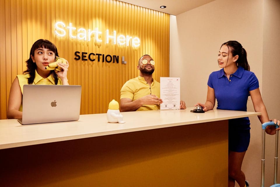 People, Lobby or reception