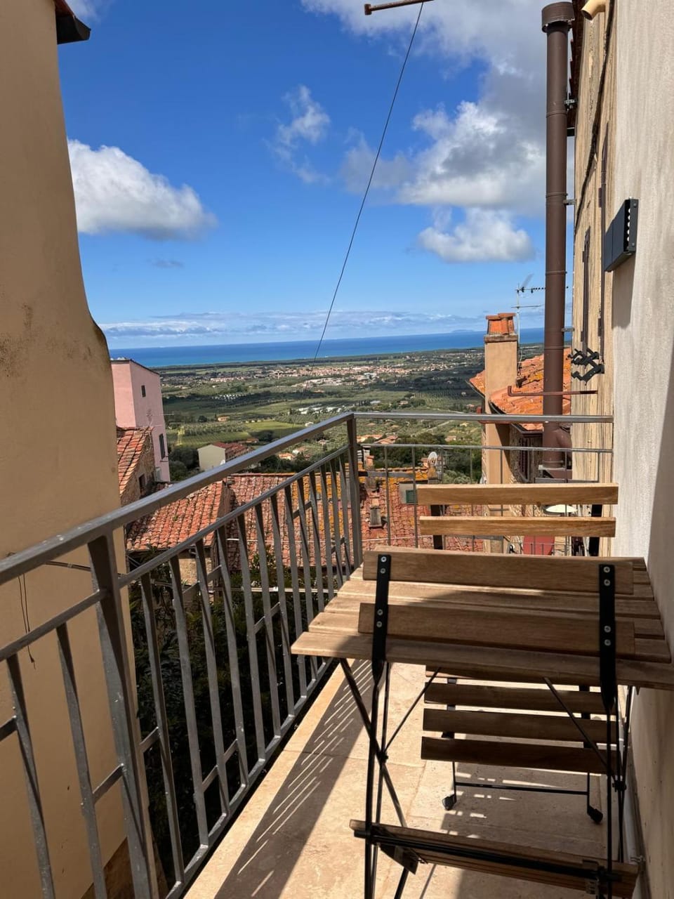 Natural landscape, Balcony/Terrace, Sea view