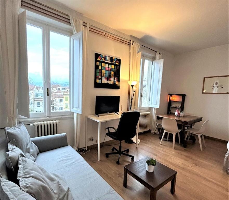 TV and multimedia, Seating area, City view