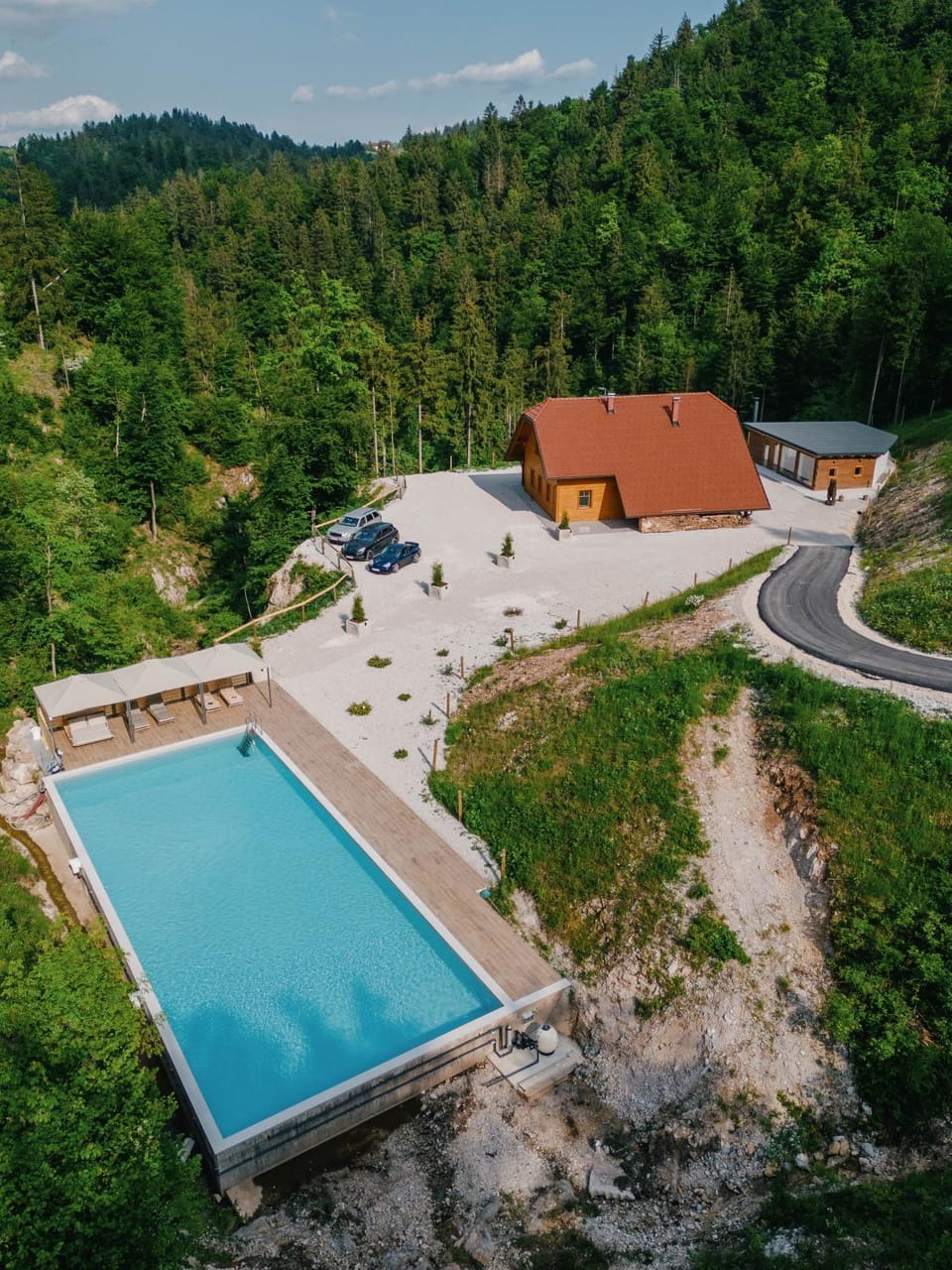 Chalet HerMes arT with pool and full privacy Villa in Slovenia