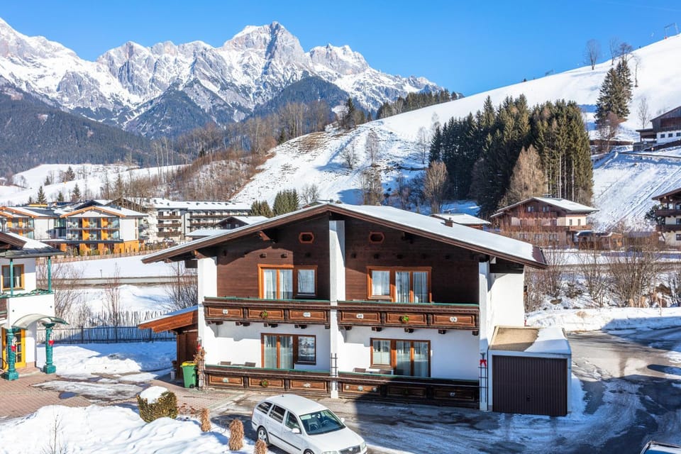 Property building, Natural landscape, Winter, Skiing, Mountain view