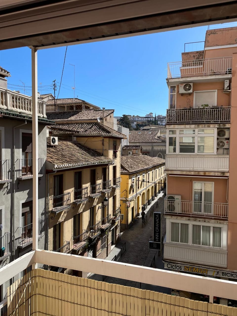 Property building, Day, View (from property/room), Balcony/Terrace, City view