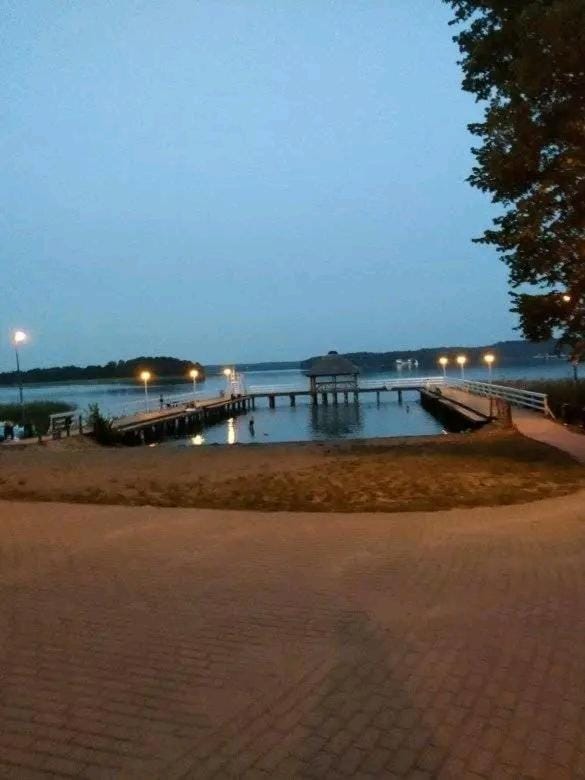 Night, Natural landscape, Beach, Lake view