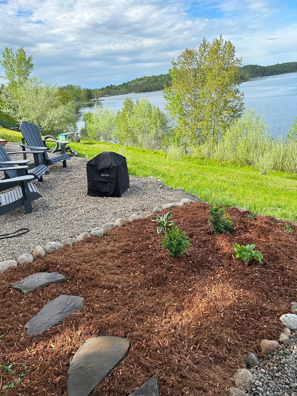 Garden view, Lake view