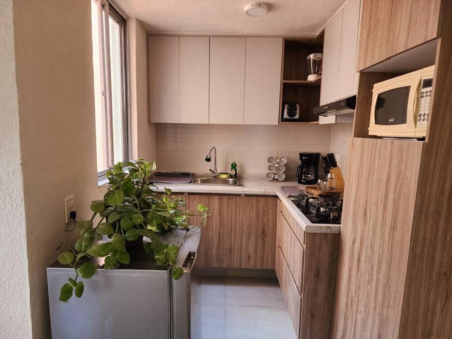 Práctico y cómodo caminando a la Expo Guadalajara Apartment in Guadalajara