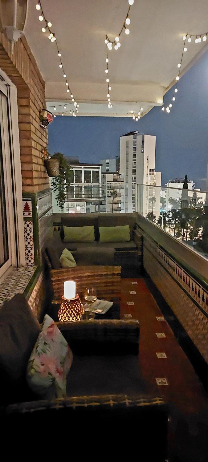 Beautiful sea views cozy apartment 350 m from beach Apartment in Benalmadena