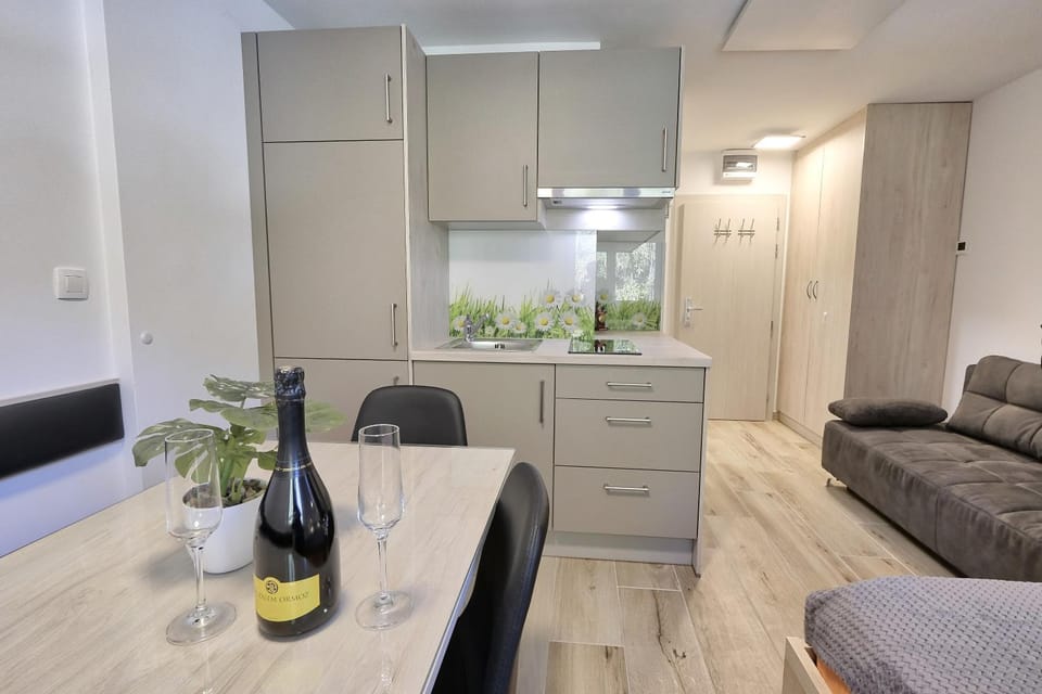 Kitchen or kitchenette, Seating area, Dining area