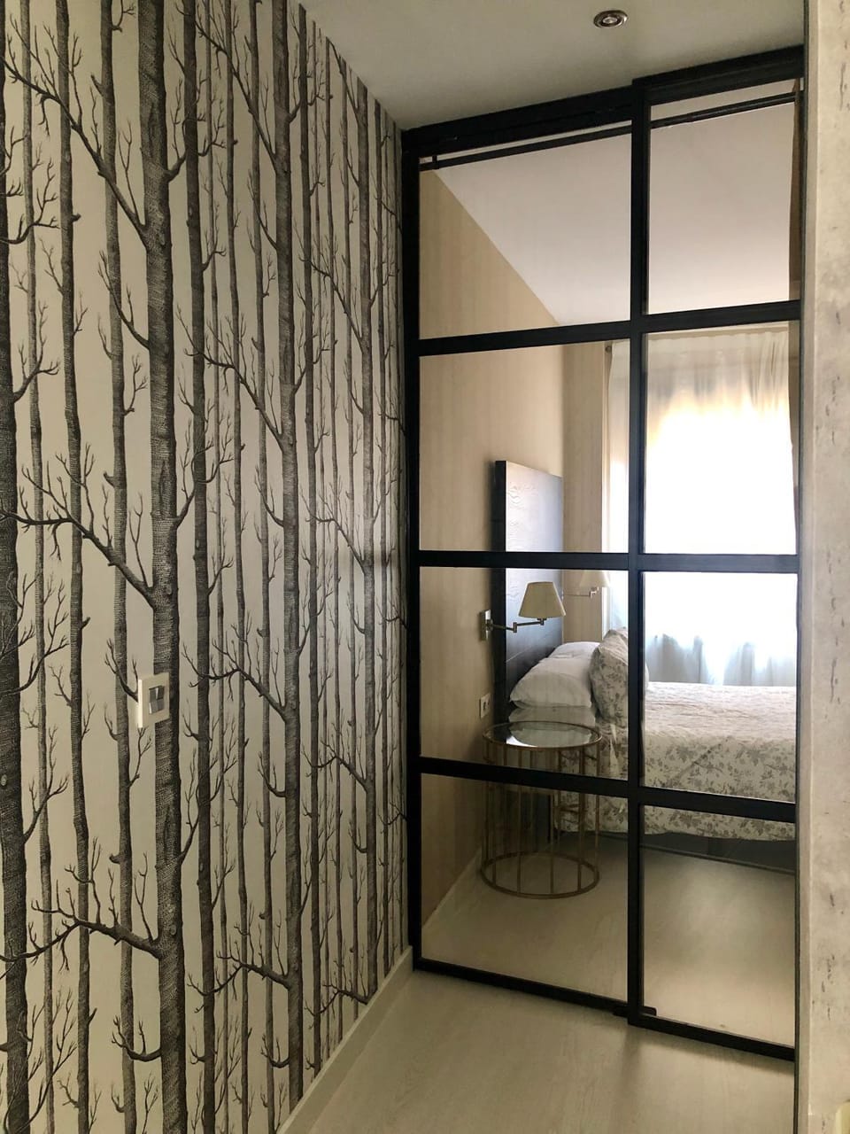 Bed, Photo of the whole room, Bedroom, wardrobe