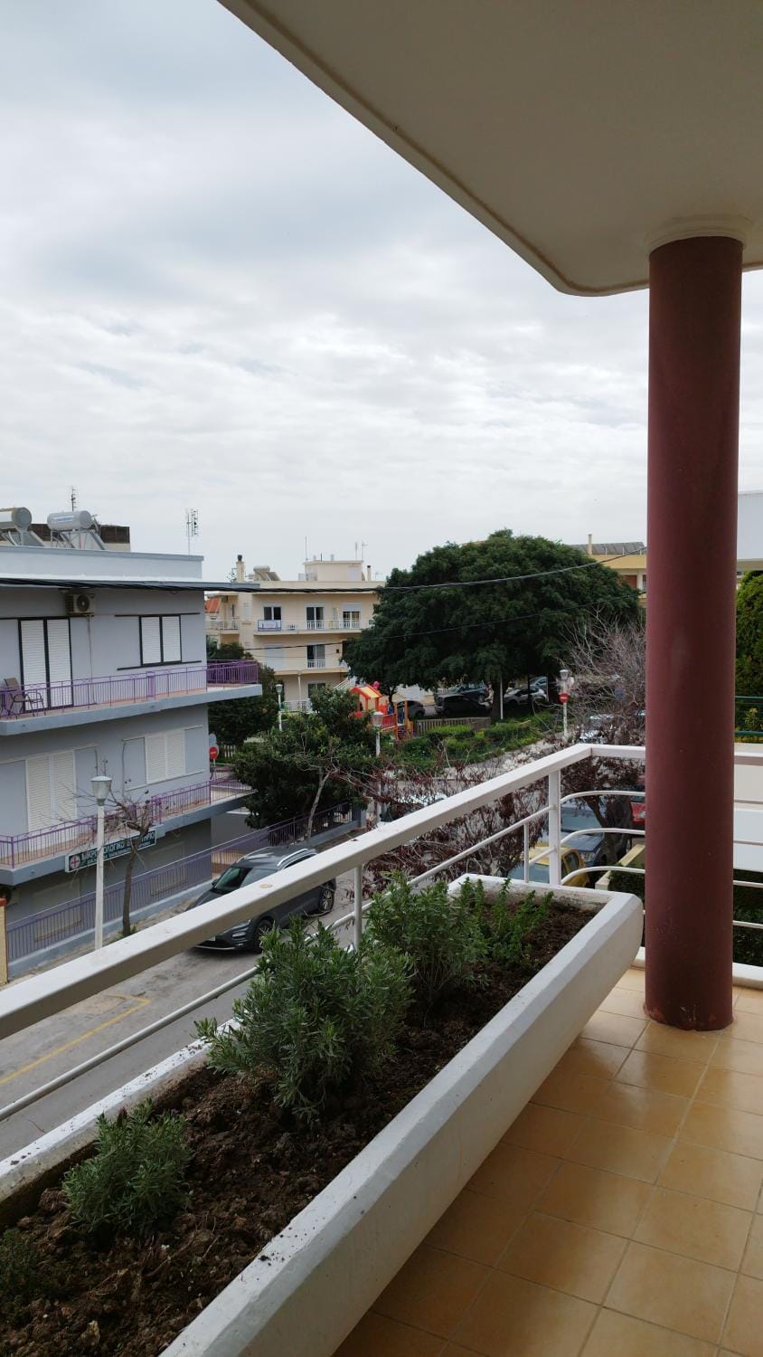 Property building, Day, View (from property/room), Balcony/Terrace, Location, Parking