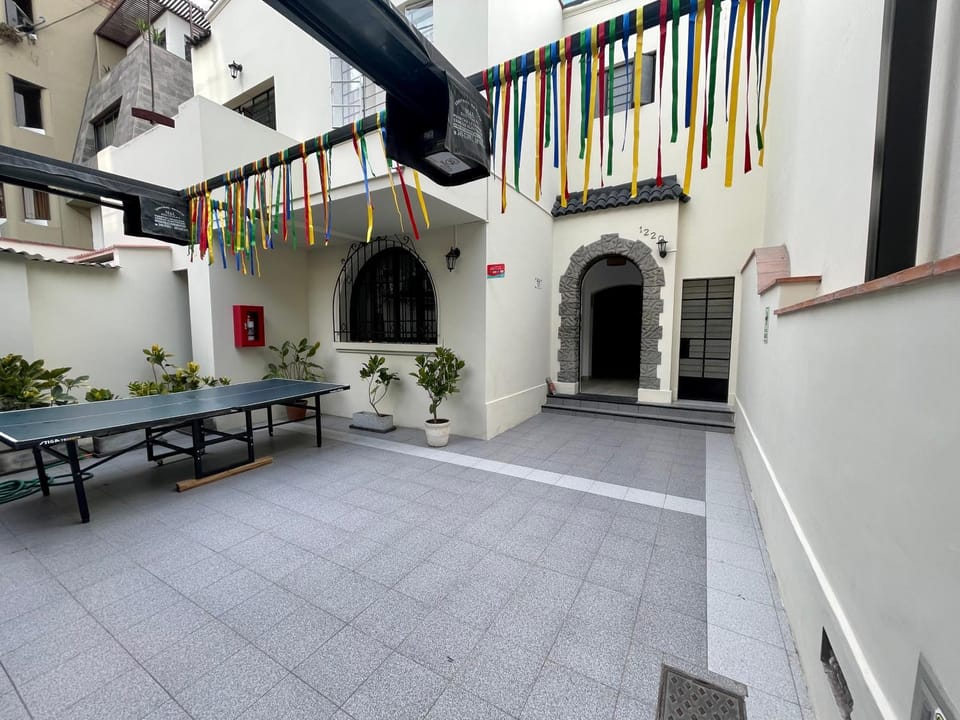 Property building, Patio