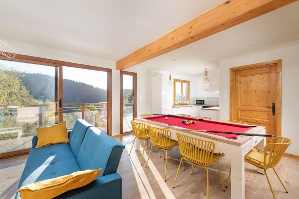 Le Cerf, chalet cocooning avec piscine et billard Chalet in Xonrupt-Longemer