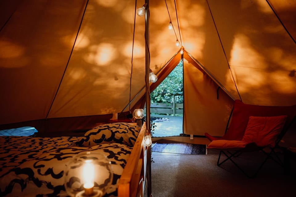 Tente Indiana Pins - La Téouleyre Luxury tent in Saint-Julien-en-Born