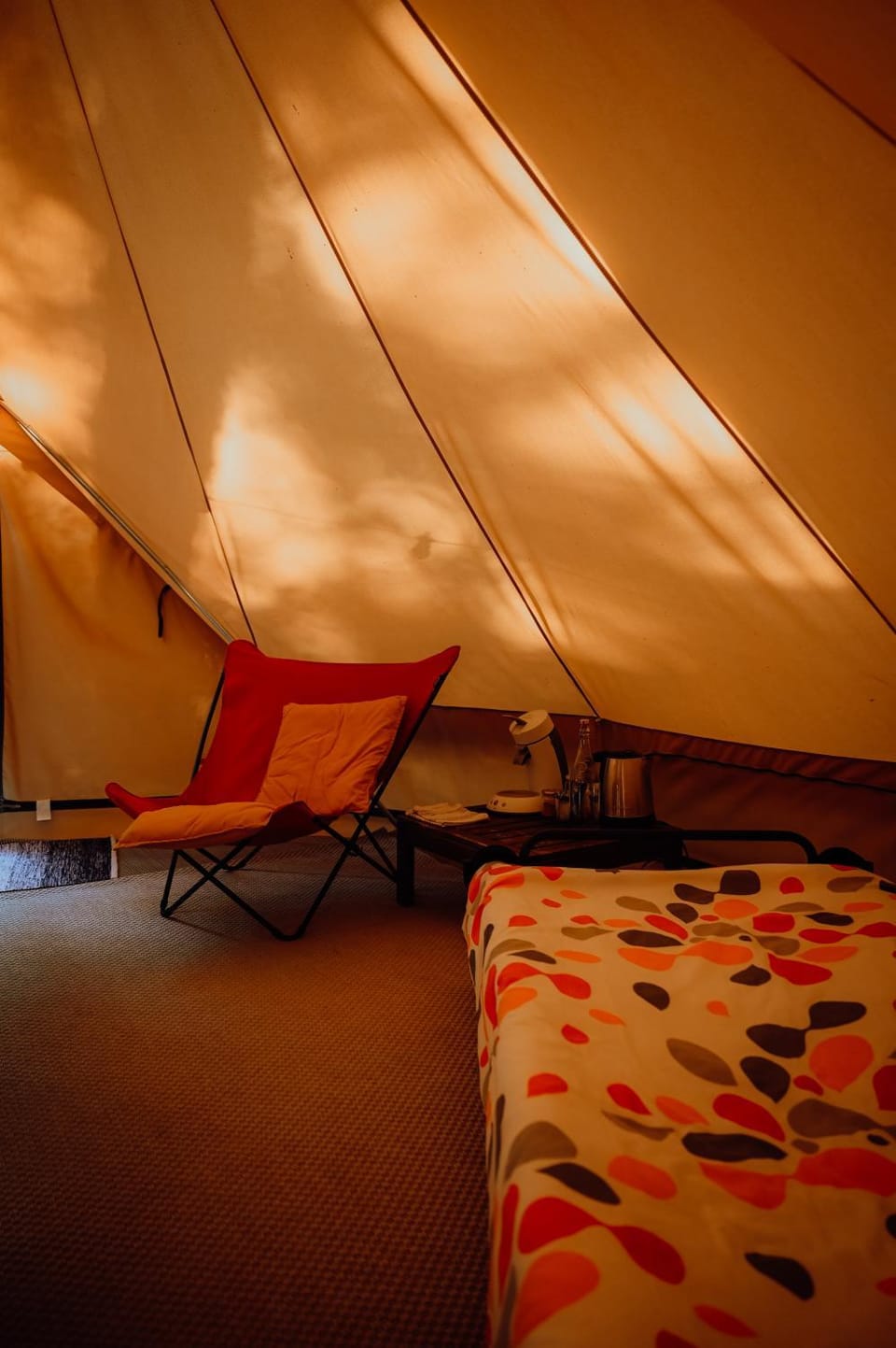 Tente Indiana Pins - La Téouleyre Luxury tent in Saint-Julien-en-Born