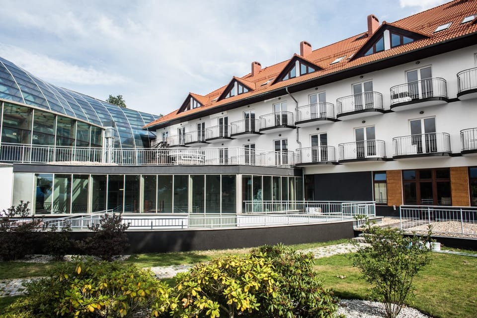 Property building, Garden view