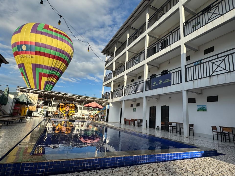 Property building, Day, Pool view
