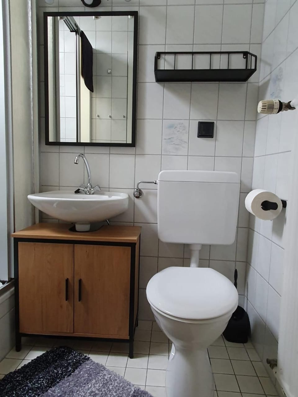 Shower, Toilet, towels