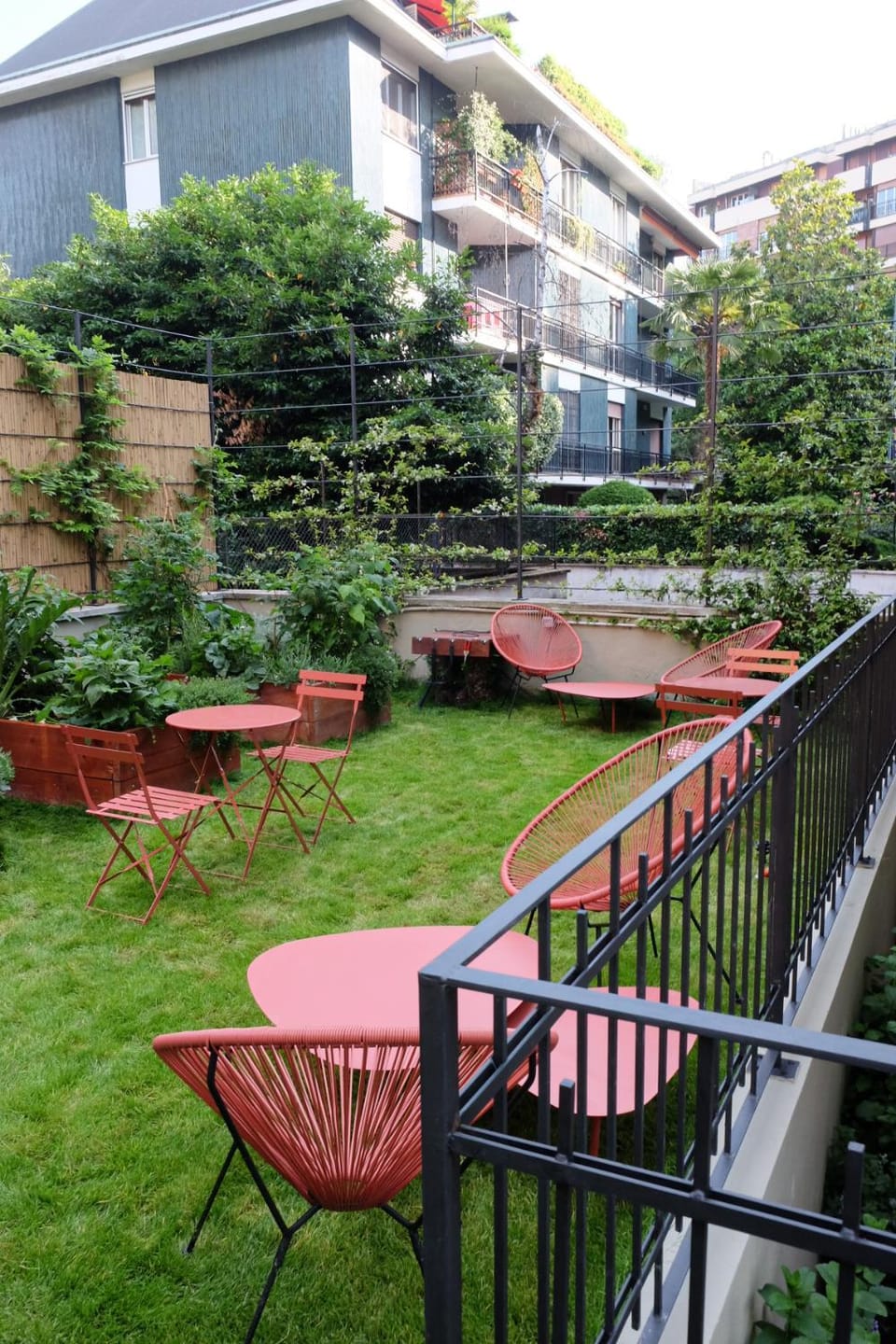 Property building, Garden