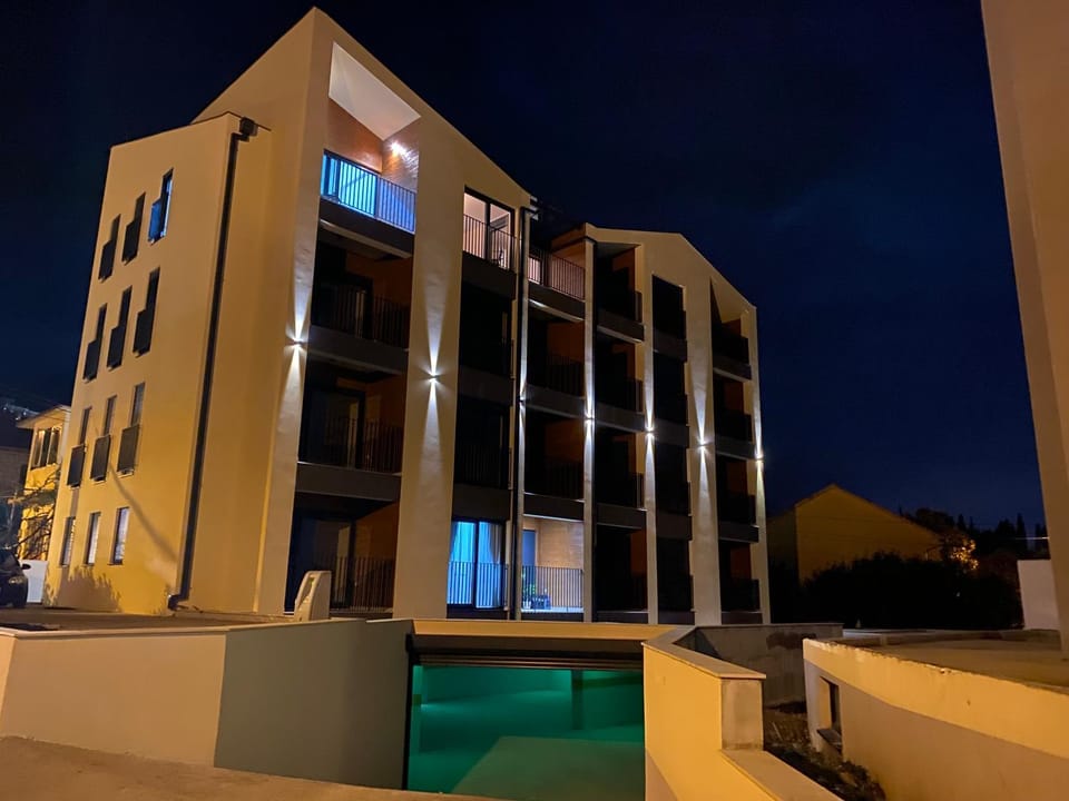 Property building, Night