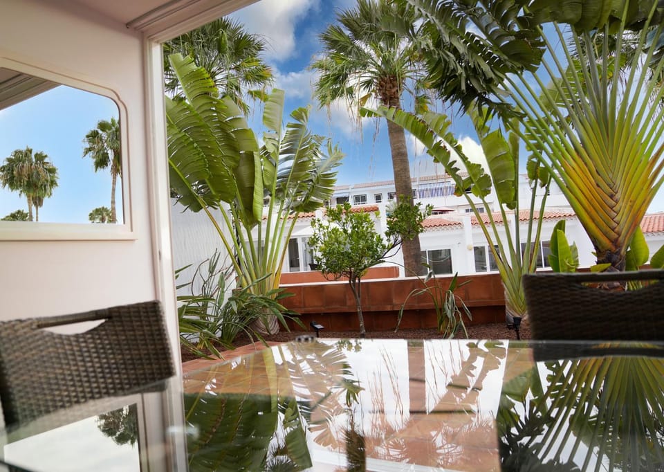 In the garden Apartment in Costa Adeje