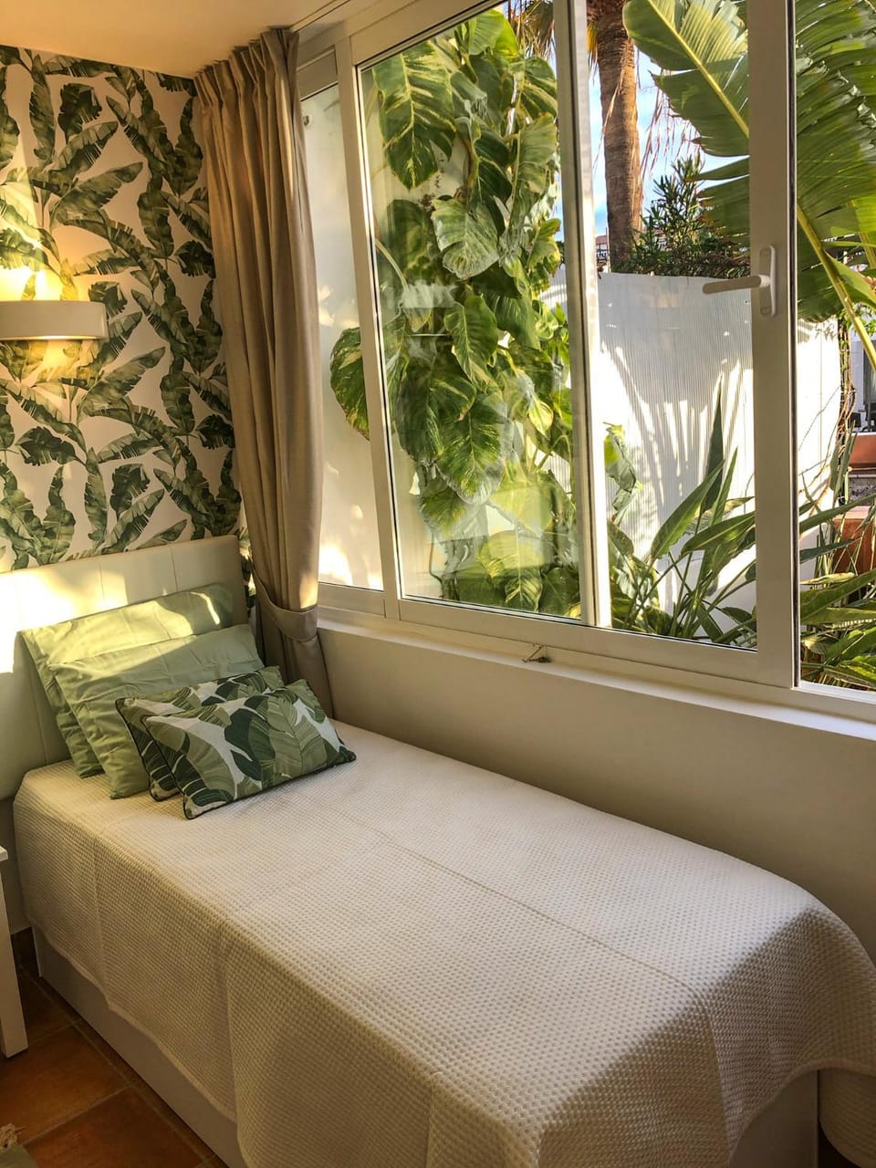 In the garden Apartment in Costa Adeje