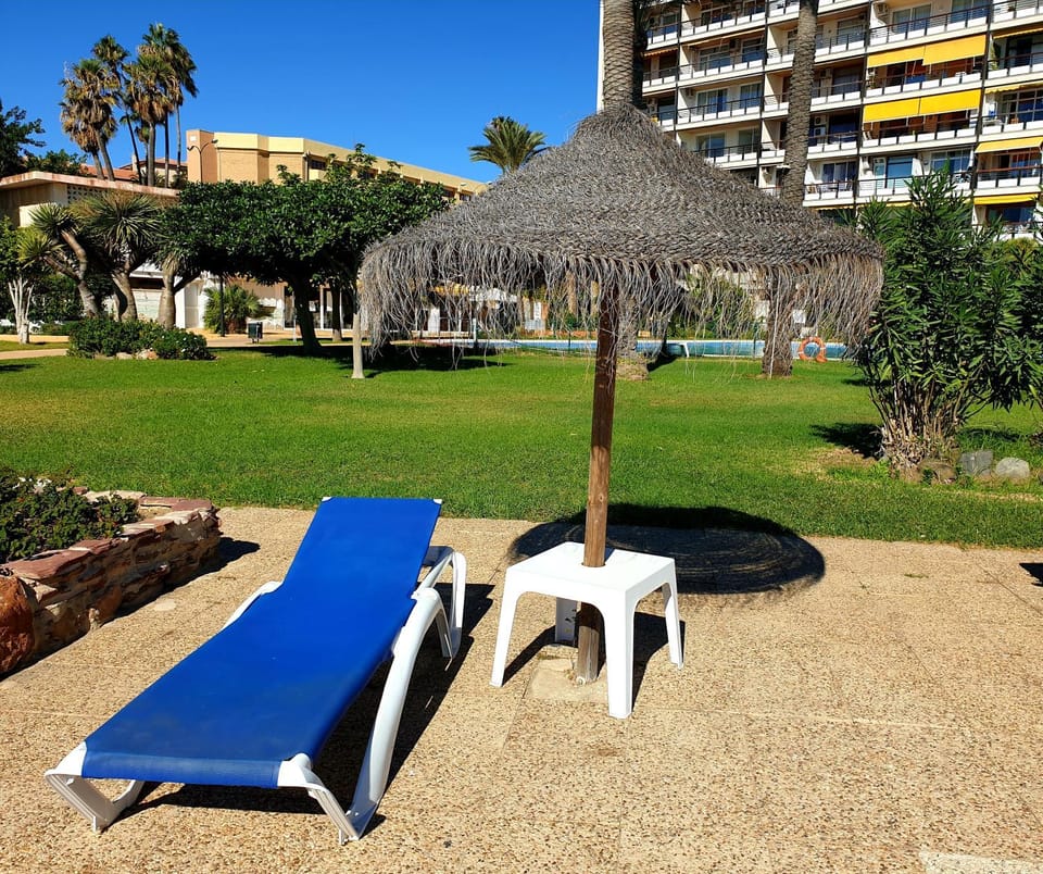 Garden view, Swimming pool, sunbed