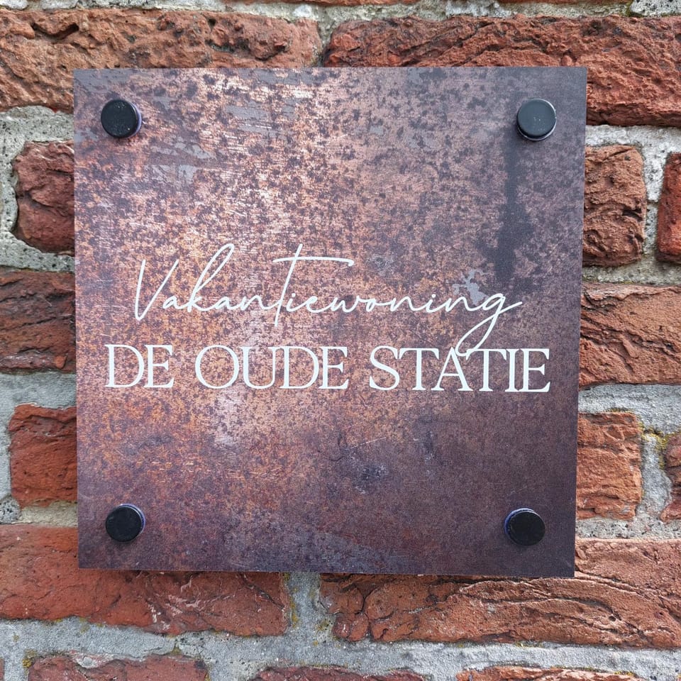 De oude statie House in Flanders