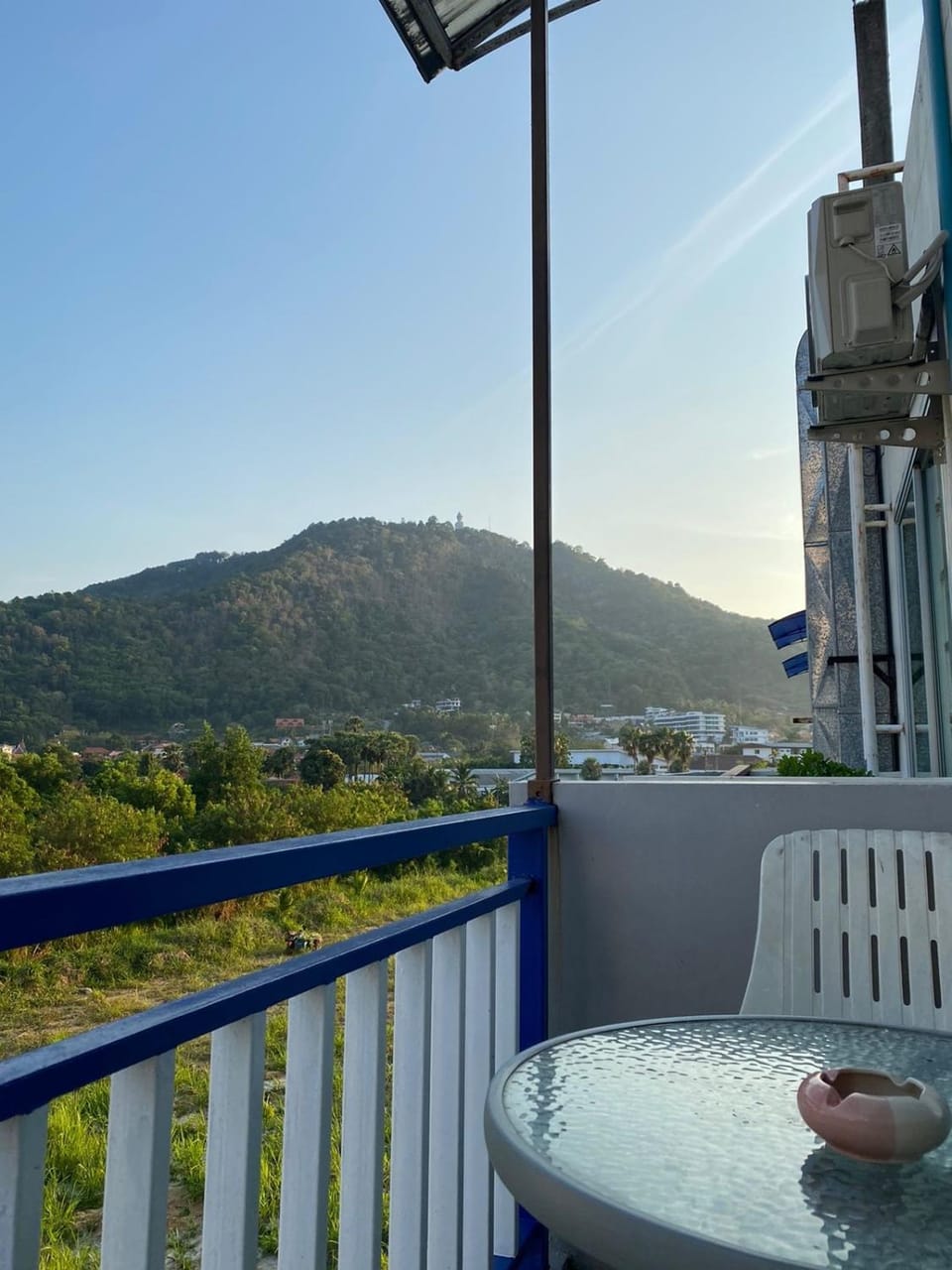 Natural landscape, Balcony/Terrace, Mountain view