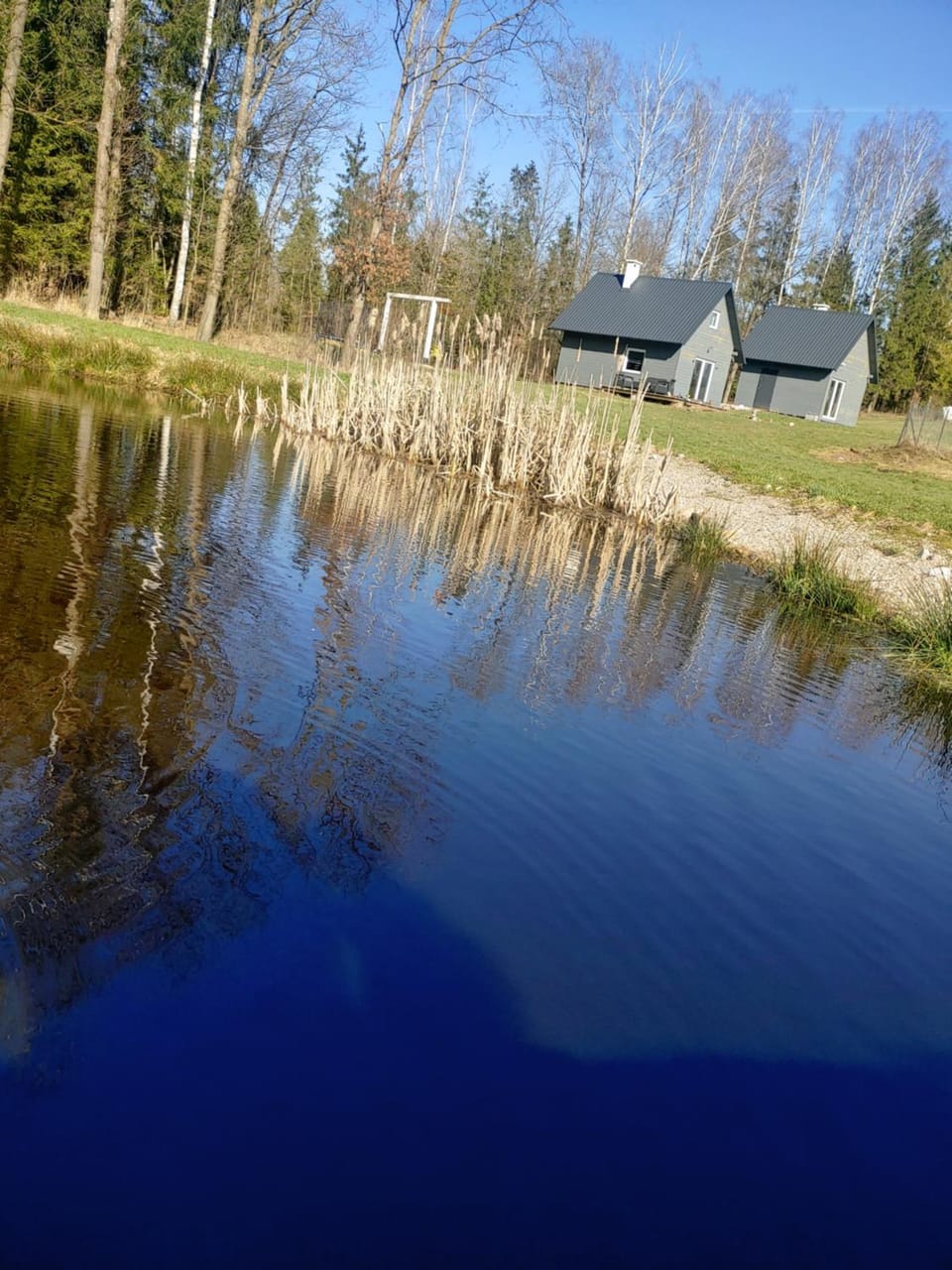 Day, Natural landscape, Lake view