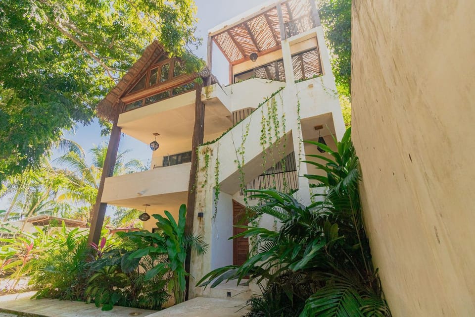 Property building, Garden view