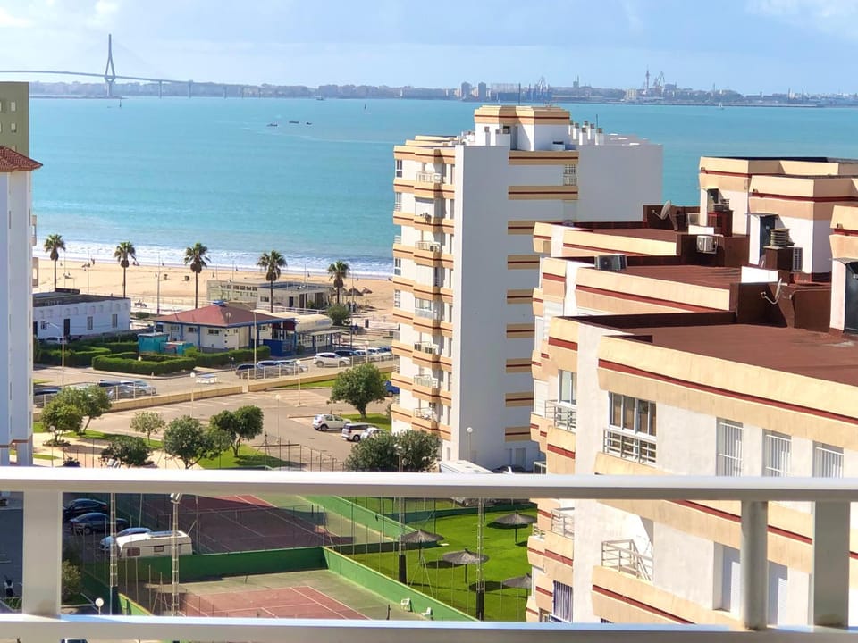 Bird's eye view, View (from property/room), Balcony/Terrace, City view, Sea view