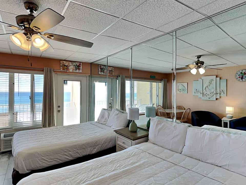 Bed, Balcony/Terrace, Bedroom, Sea view, furniture