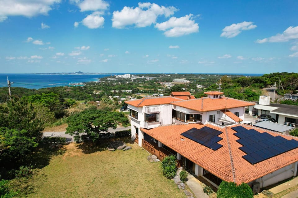 Property building, Natural landscape, Sea view