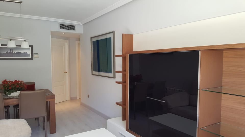 TV and multimedia, Living room, Seating area, air conditioner