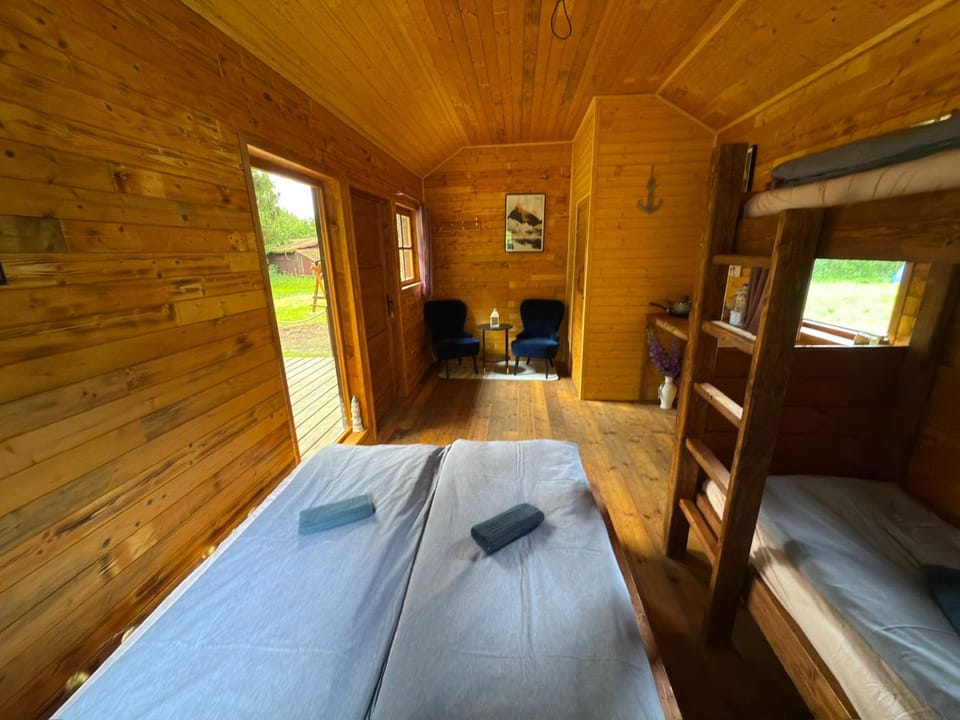 Bed, Photo of the whole room, Bedroom, bunk bed