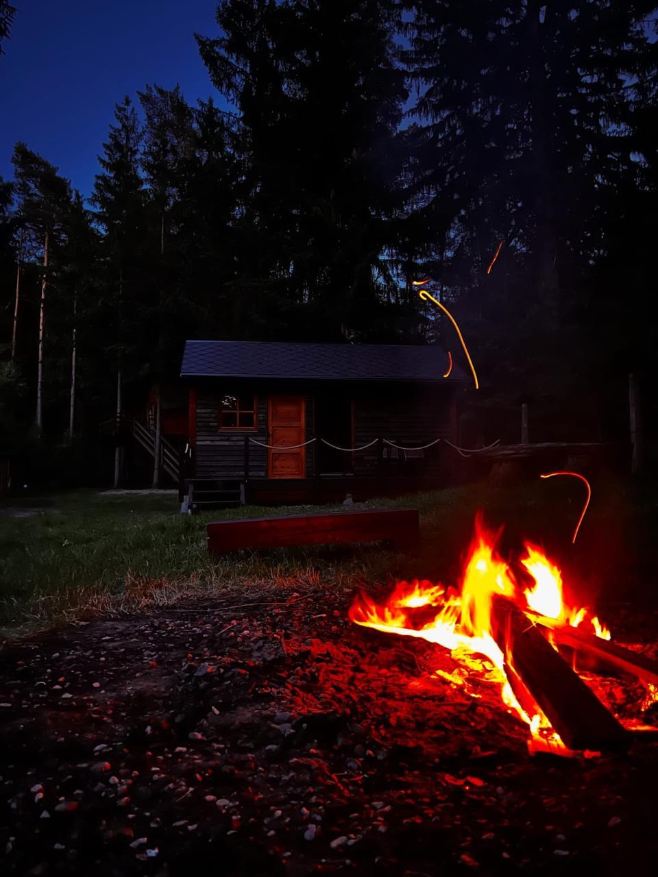 Night, Natural landscape