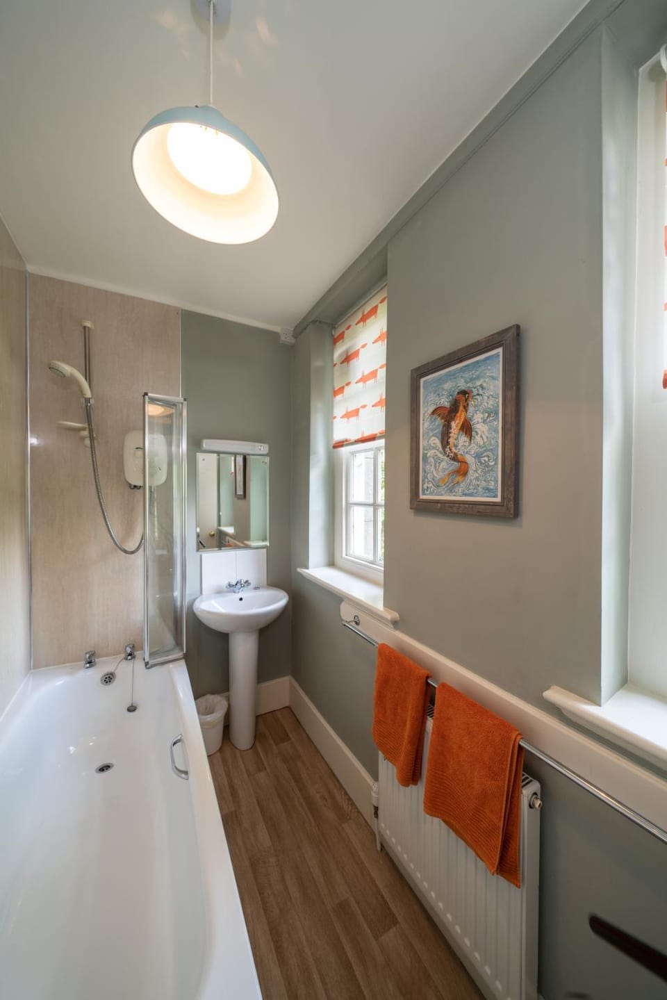 Bathroom, Bath, towels