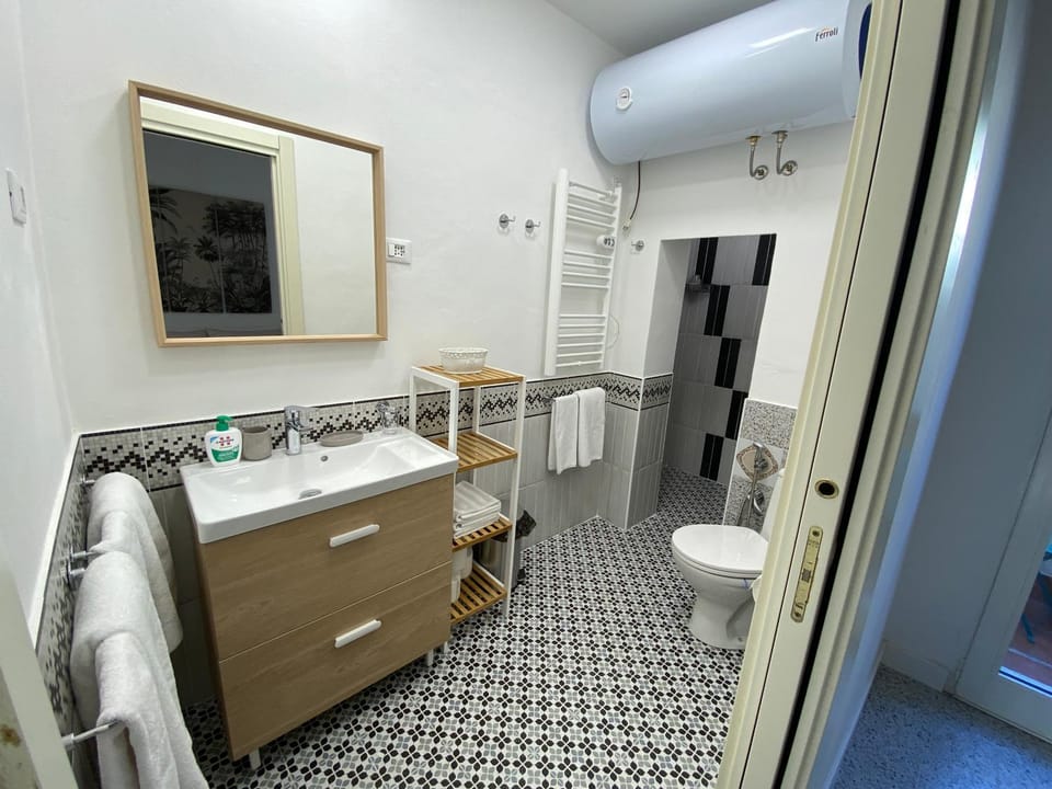 Shower, Toilet, Bathroom, towels