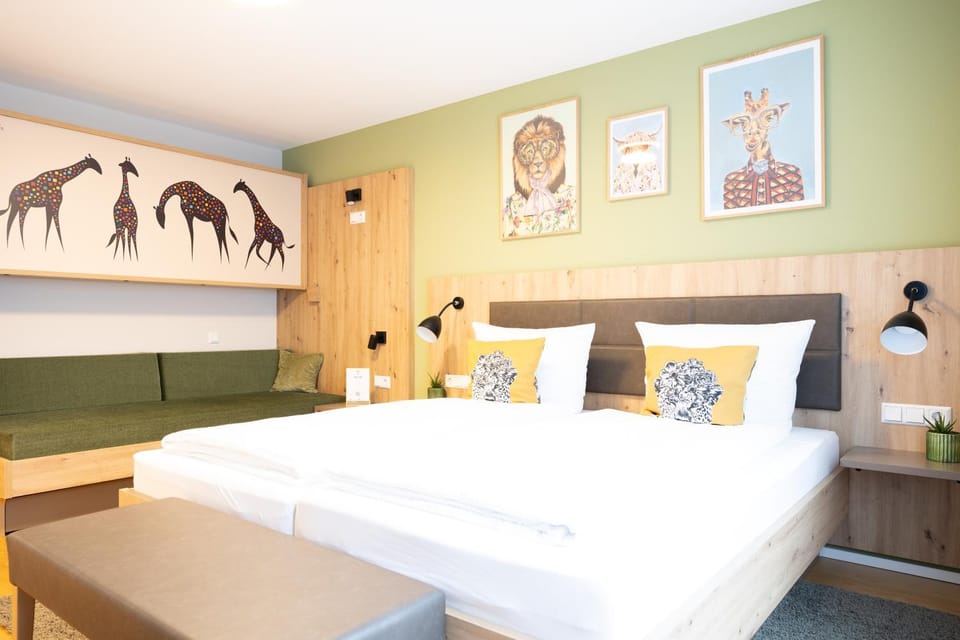 children, bunk bed