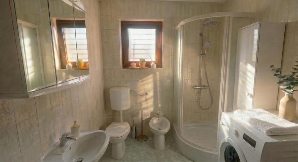 Shower, Bathroom, bidet