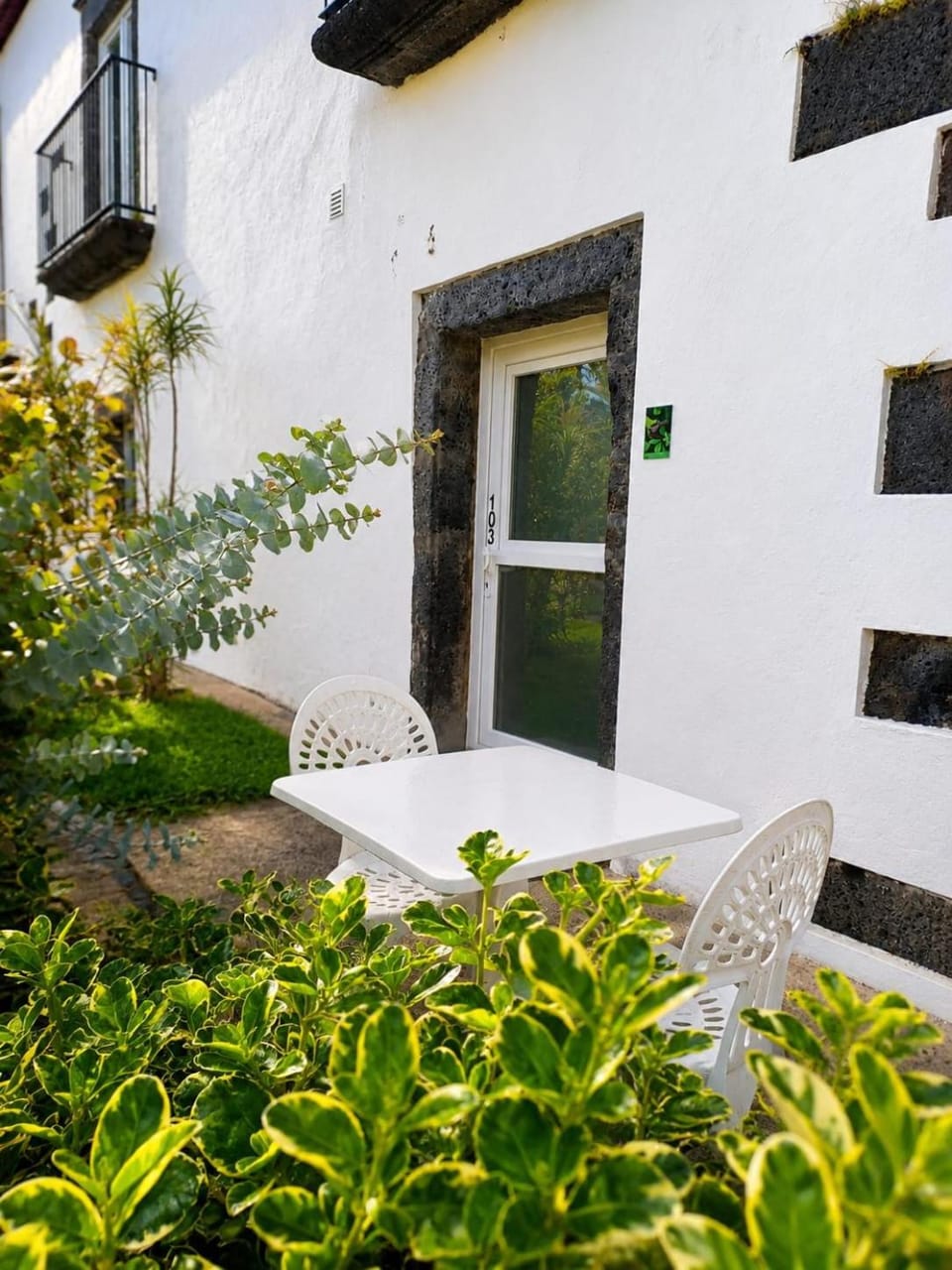 Property building, Patio, Garden view