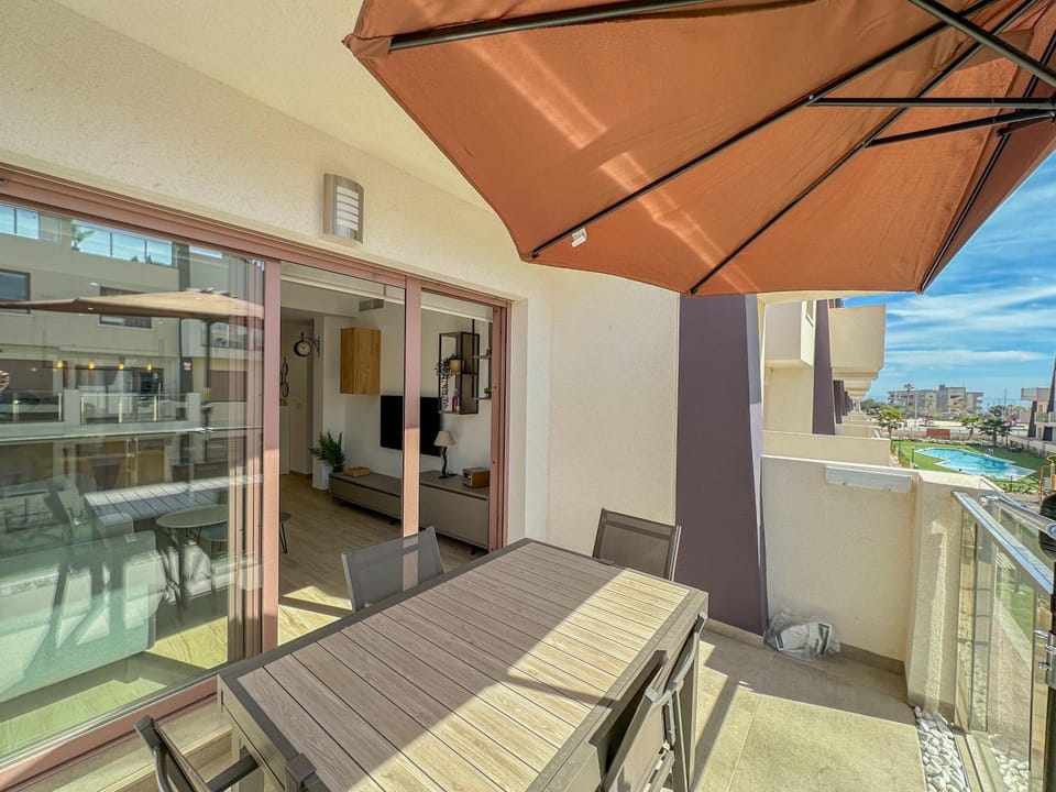 Balcony/Terrace, Pool view, Sea view, Swimming pool