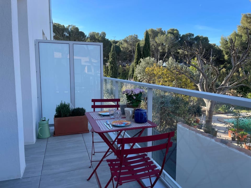 Balcony/Terrace, Balcony/Terrace, Dining area, Garden view