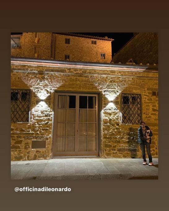 Loft OFFICINA DI LEONARDO nel centro di Vinci Apartment in Vinci