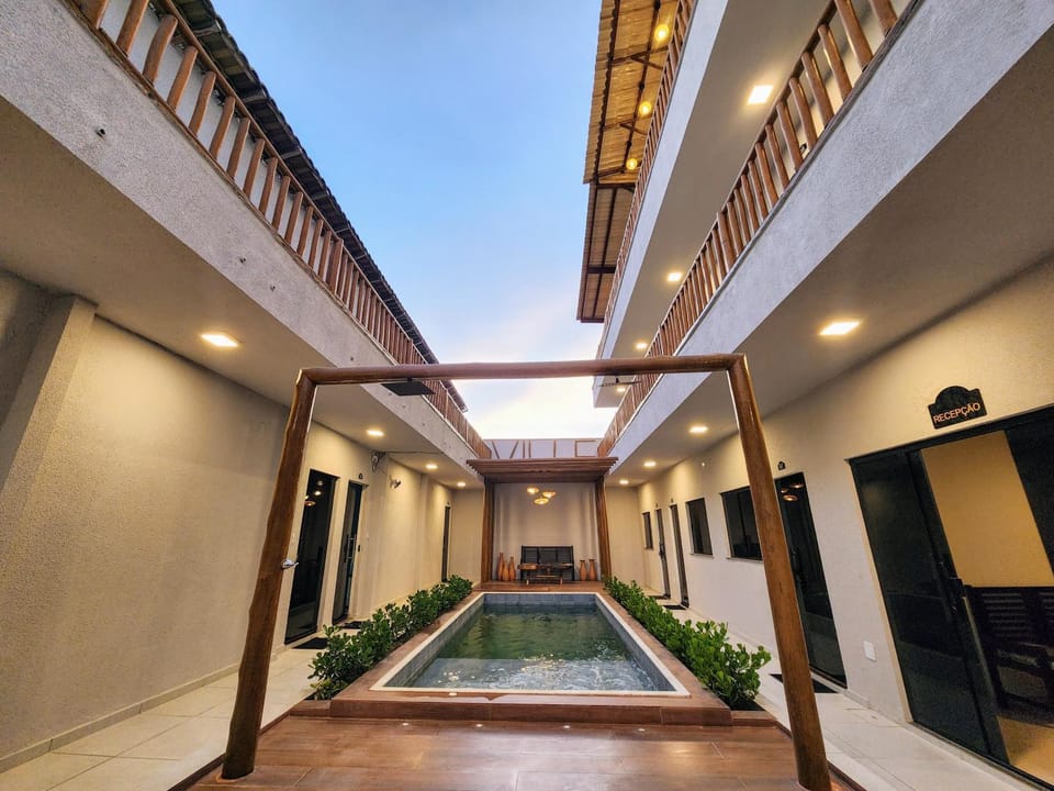 Property building, Pool view, Area and facilities, Swimming pool, Inner courtyard view