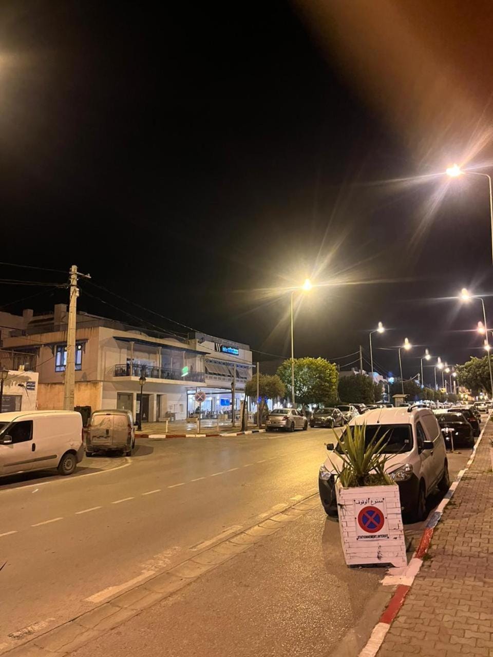 Night, Neighbourhood, Street view, Location
