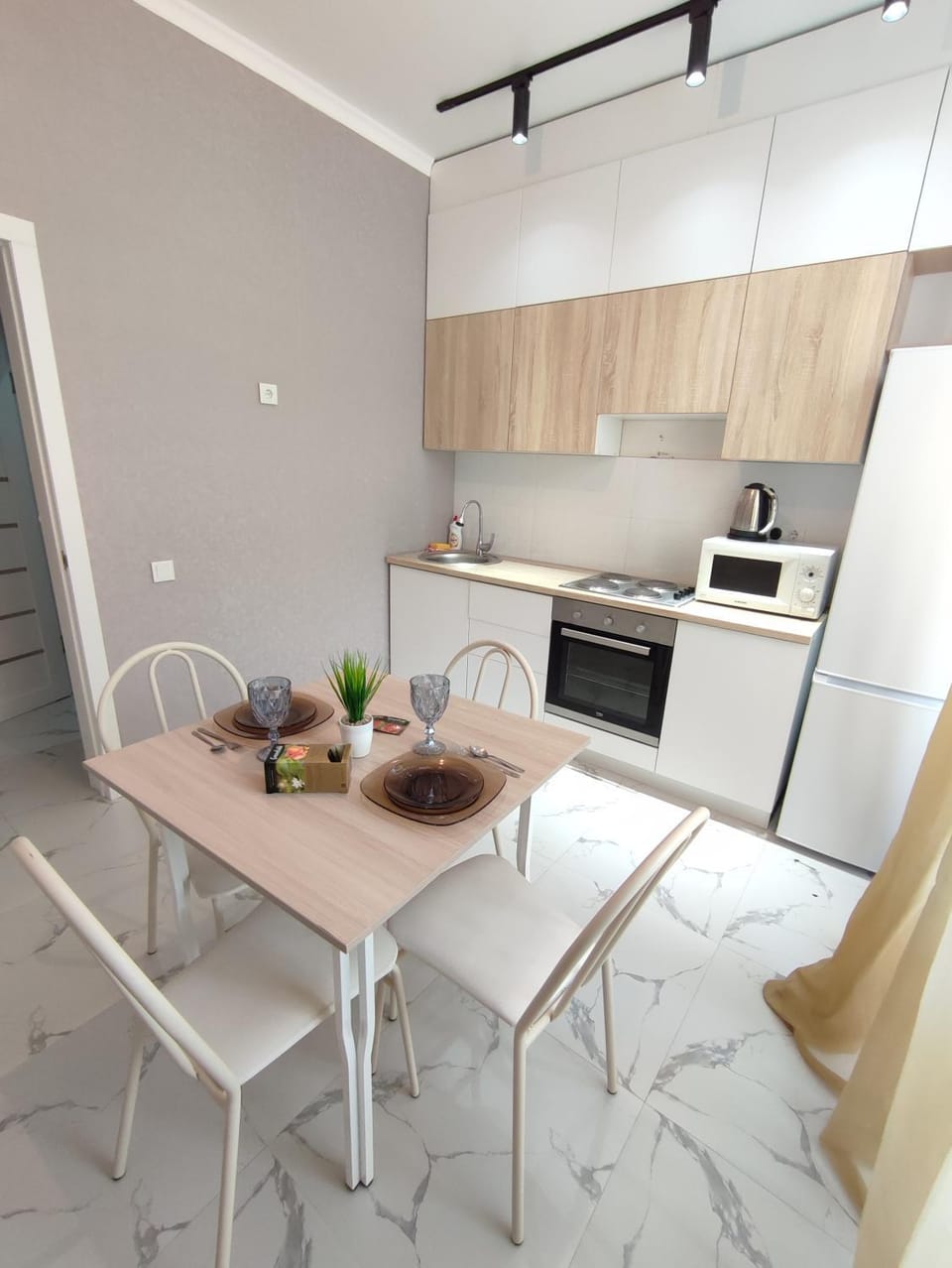 Уютная квартира в центре левого берега Apartment in Kazakhstan
